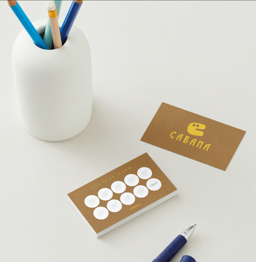 cabana loyalty card