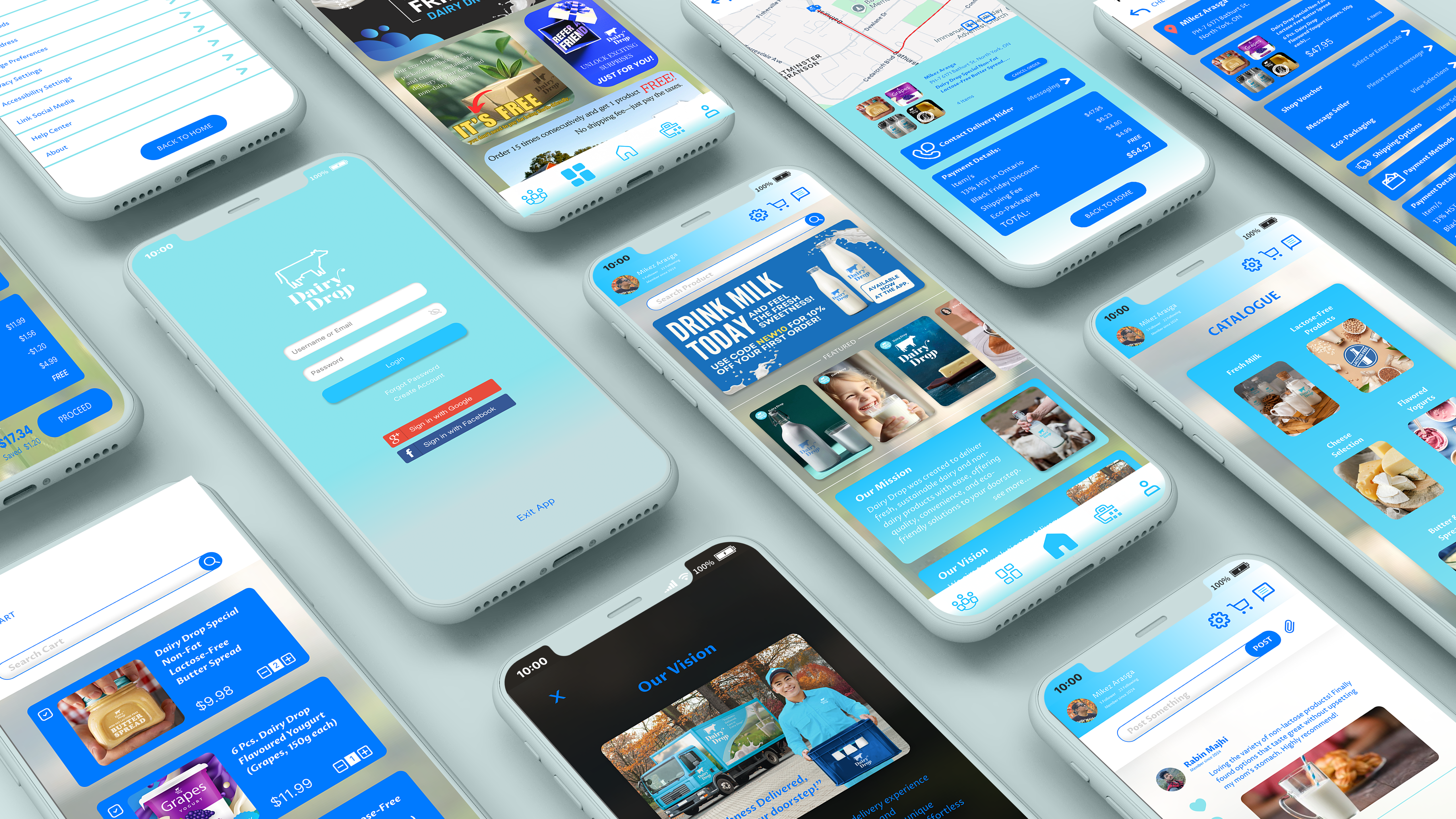 Dairy Drop Mockup 2
